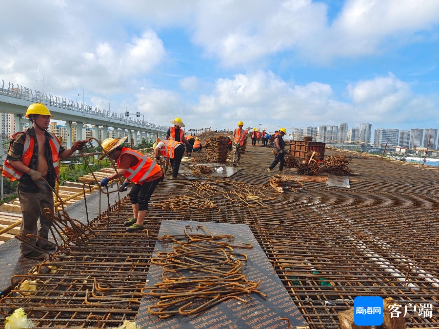 海南：多个省重点交通工程项目复工复产(图2)